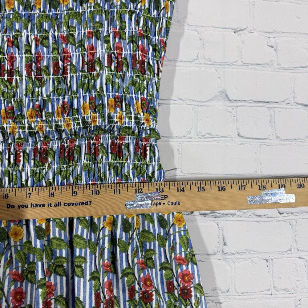 Hill House The Nap Dress Womens Medium Floral Smocked Maxi Dress Cottagecore - Picture 5 of 10